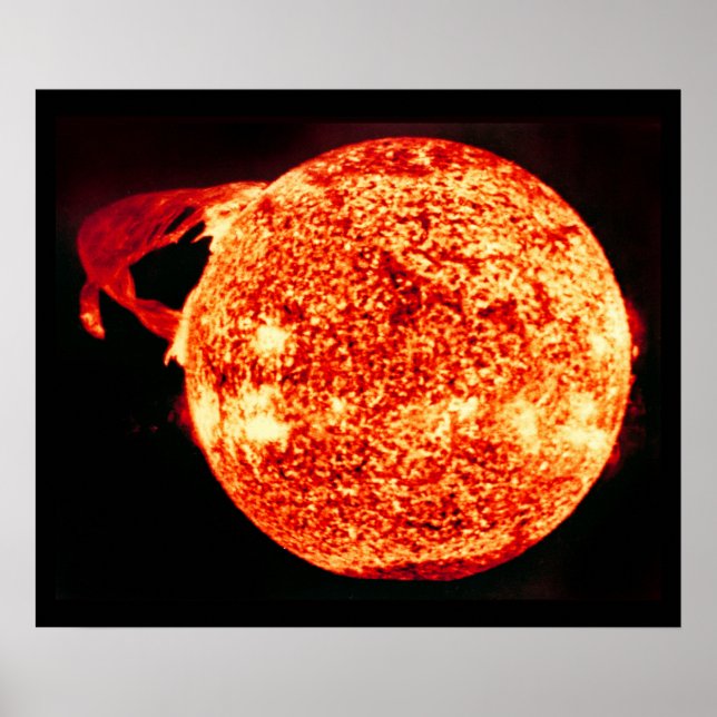 Póster Solar Flare - Photo Taken From Skylab (Frente)