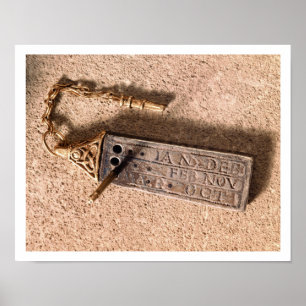 Póster Solar portátil, plata y oro, siglo X (d)