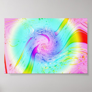Póster Solar rainbow