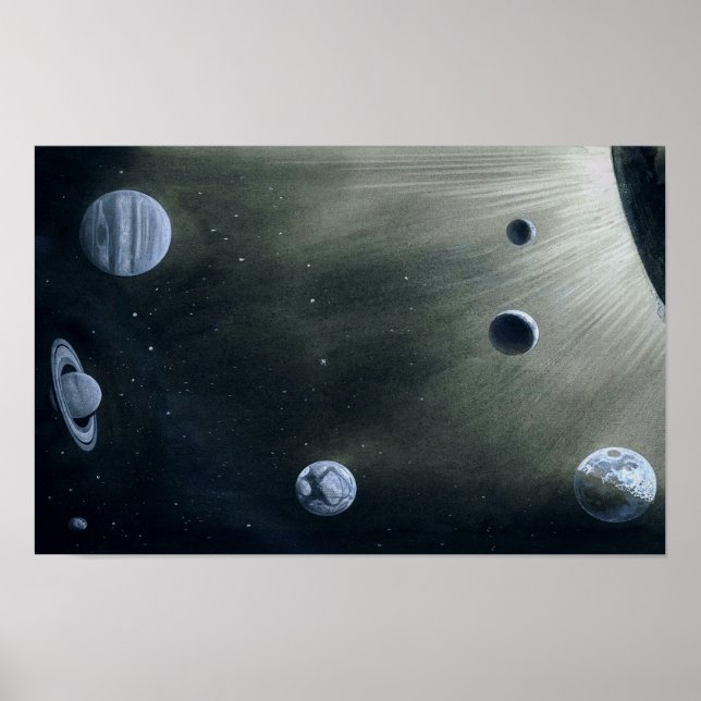 Póster solar system (Frente)