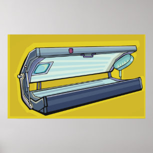 Póster Solarium Sunbed Tanning