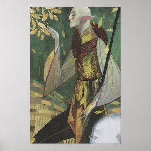Póster solas tarot card
