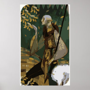 Póster Solas Tarot Card 1