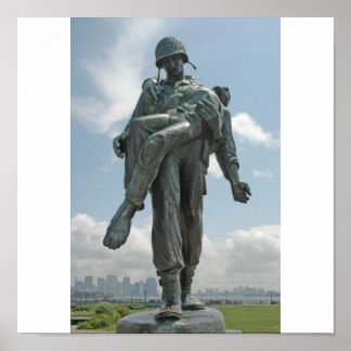 Póster Soldado caído