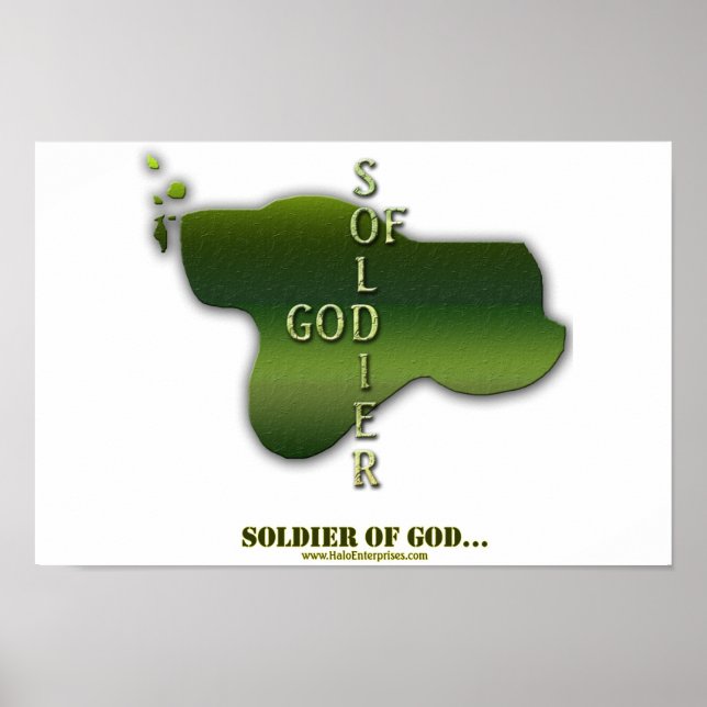 Póster Soldado de Dios Poster (Frente)