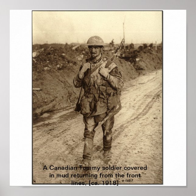 Póster Soldado de WW1 (Frente)