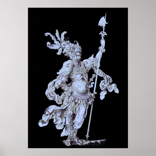 Póster Soldado del siglo XVII (Frente)