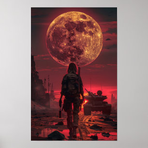 Póster Soldado empoderado - Ejército Inspirador