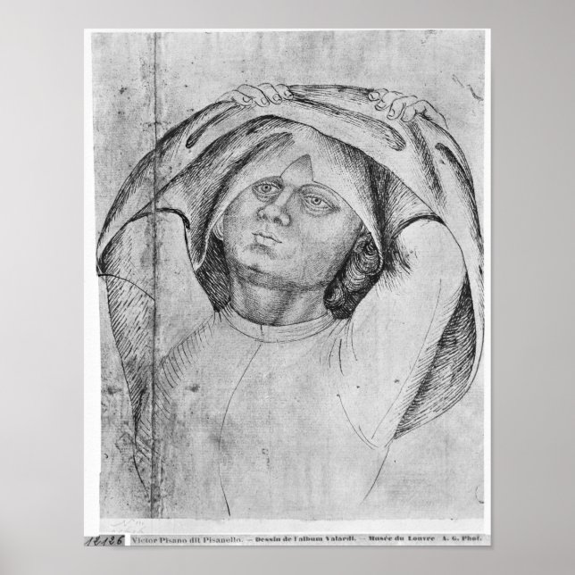 Póster Soldado sacando su chainmail (Frente)