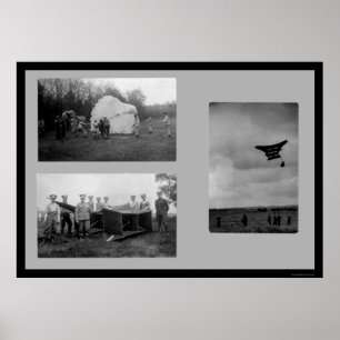 Póster Soldados británicos con cometas de guerra y paraca