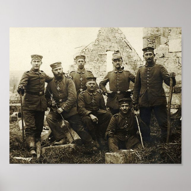 Póster Soldados de Alemania (Frente)