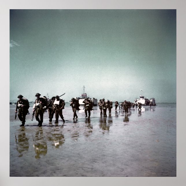 Póster Soldados de Canadá (Frente)