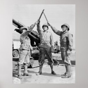 Póster Soldados griego-estadounidenses: 1943