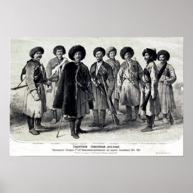 Póster Soldados rusos (Frente)