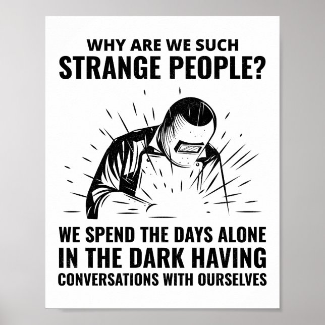 Póster Soldadura soldadura soldadura soldadura Metalizado (Frente)