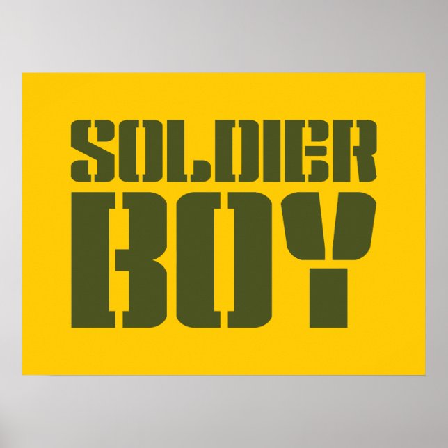 PÓSTER SOLDIER BOY (Frente)