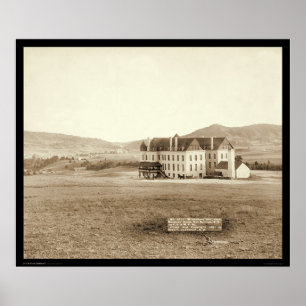 Póster Soldiers' Home in Hot Springs SD 1891