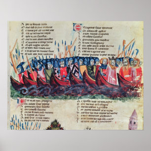 Póster Soldiers in their Ships