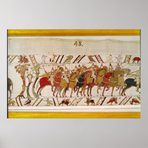 Póster Soldiers leaving Hastings to do battle with