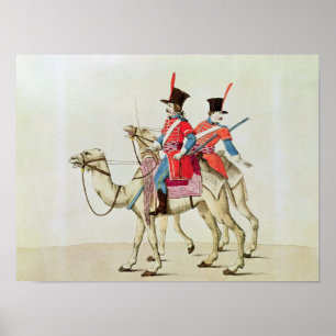 Póster Soldiers of the Dromedary Regiment, 1839