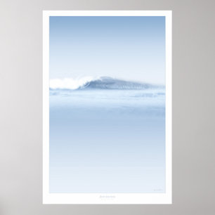 Póster Soledad azul