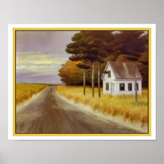 Póster Soledad Nº 56 Edward Hopper 1944