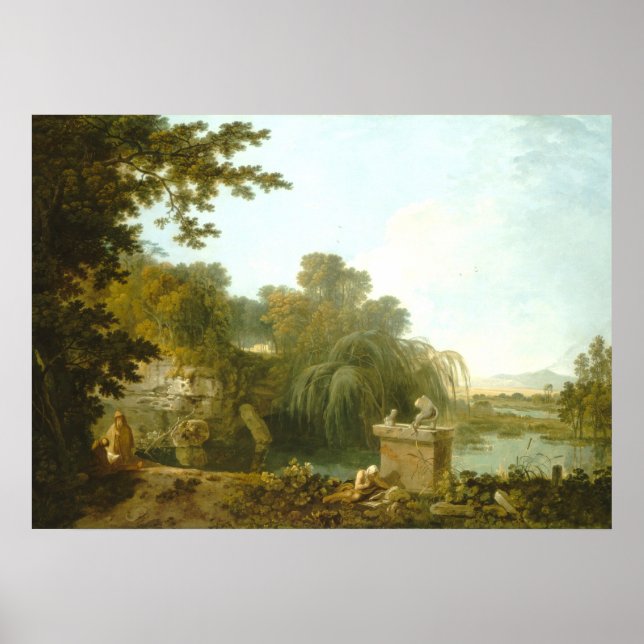 Póster Soledad - Richard Wilson, Bella Artes británico (Frente)