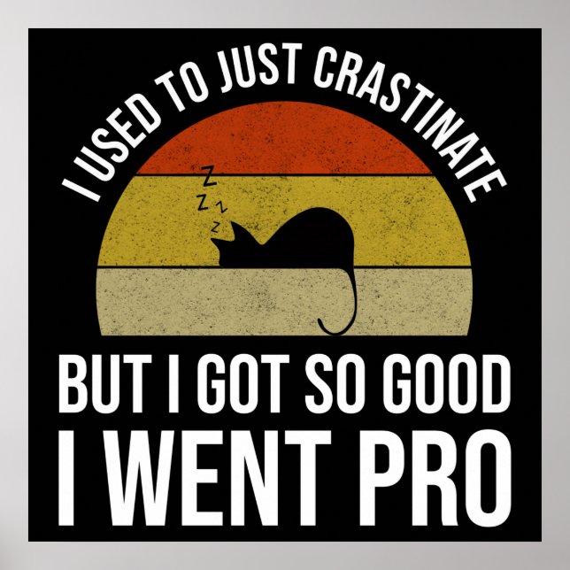 Póster Solía Crastinar (Frente)