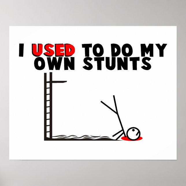 Póster Solía Hacer Mis Propias Tonterías (Frente)