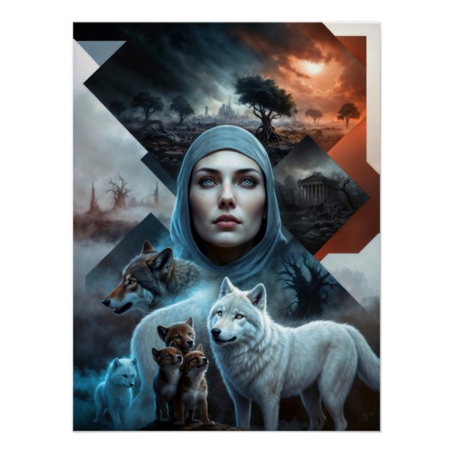 Póster Solidaridad con la naturaleza (Anverso)