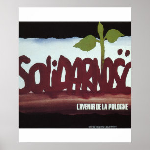 Póster Solidaridad. El futuro del poster Polonia_Propagan