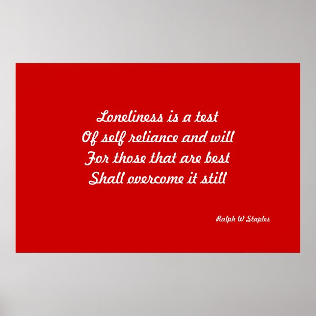 Póster Solidez (Frente)