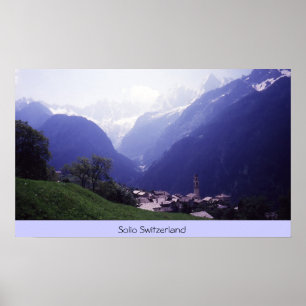 Póster Solio Suiza