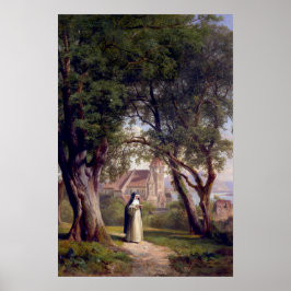 Póster solitary nun