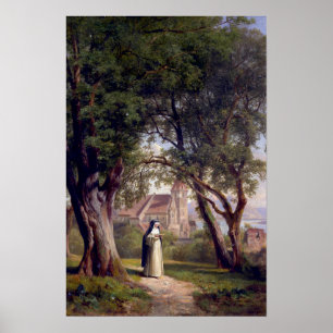 Póster solitary nun