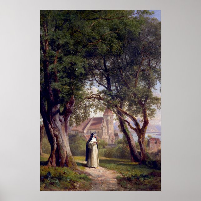 Póster solitary nun (Frente)