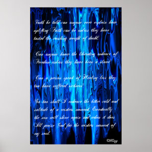 Póster Solitude-A Winter's Moment of the Soul©King09