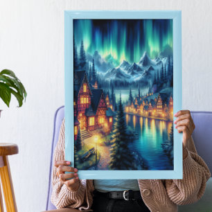 Póster Solitudes Haven: Un retiro de cabinas