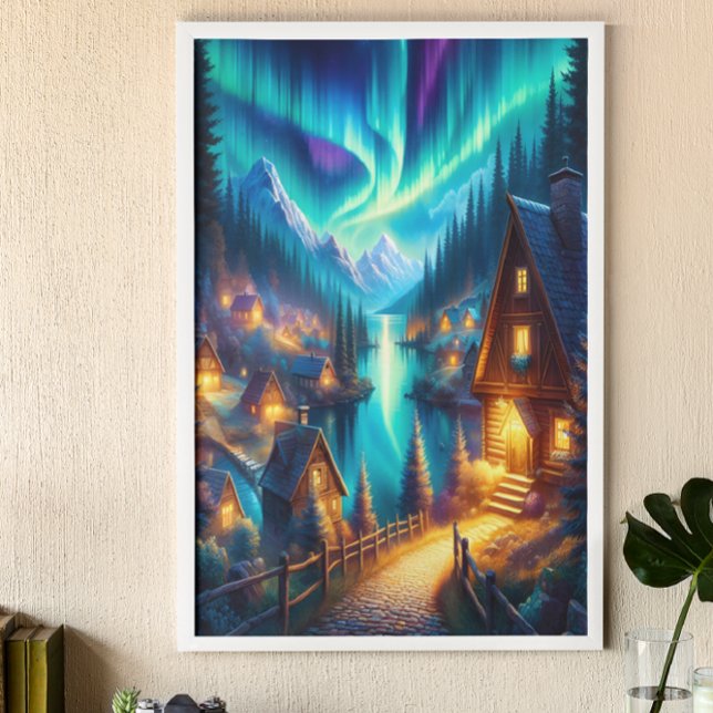 Póster Solitudes Haven: Un retiro de cabinas (Subido por el creador)