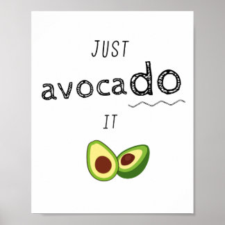 Póster Sólo AVOCADO - gran motivación