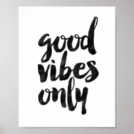 Póster Sólo buenas vibraciones