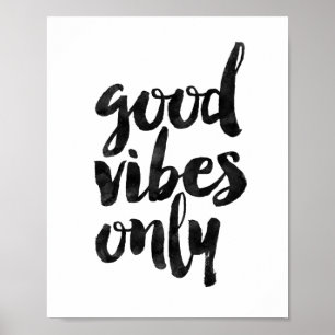 Póster Sólo buenas vibraciones