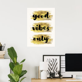 Póster Sólo buenas vibraciones