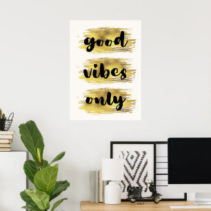 Póster Sólo buenas vibraciones