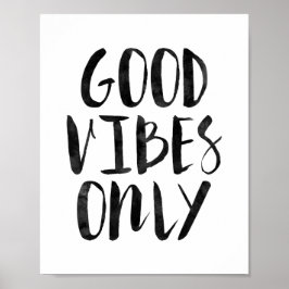Póster Sólo buenas vibraciones