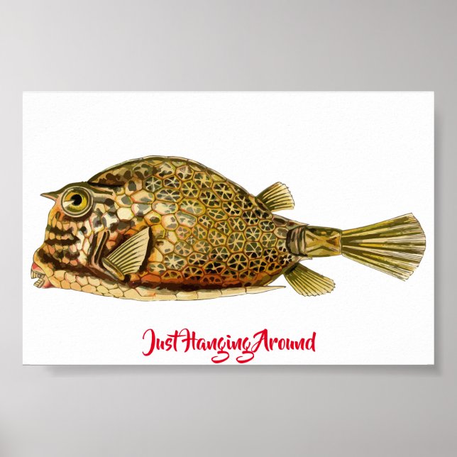 Póster Sólo colgando alrededor del Poster (Frente)