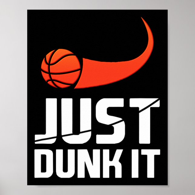 Póster ¡Sólo Dunk! Slam Dunk, jugador de baloncesto, rega (Frente)