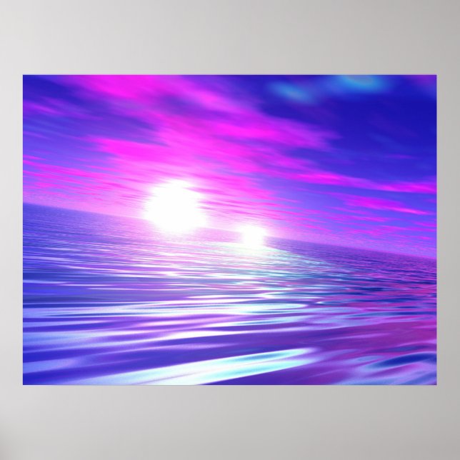 Póster Solo en el mar (Frente)