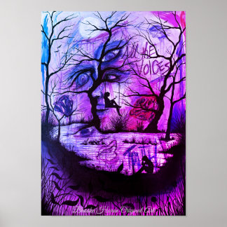 Póster Sólo en sueños