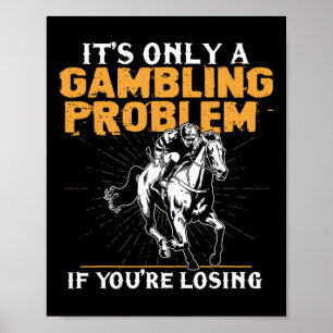 Póster Solo es un problema de juego si pierdes el cabello